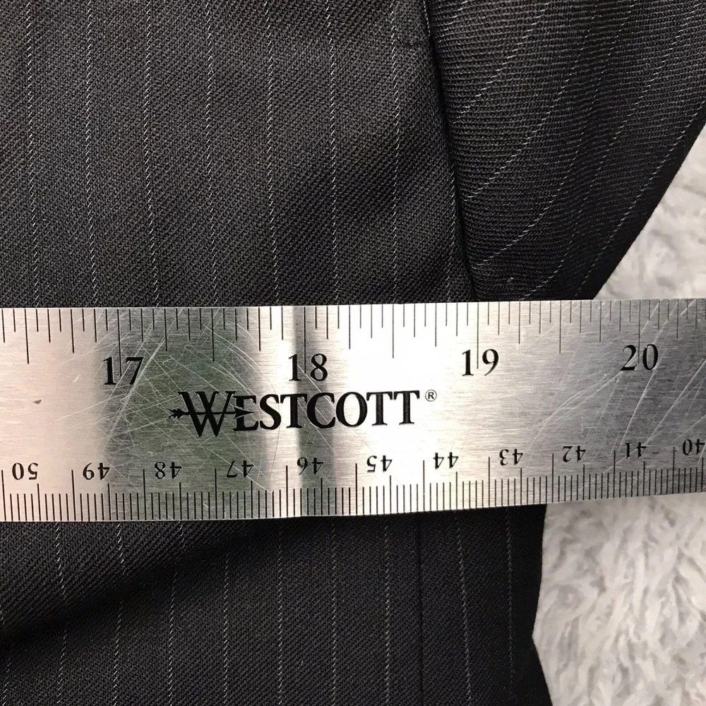 346 Brooks Brothers Sport Coat Mens 42 Striped Wool Stretch Blazer Jacket